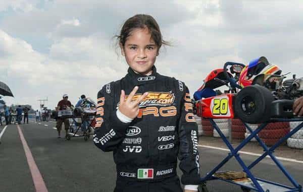 Ivanna Richards, la nueva ídolo de carreras de karting