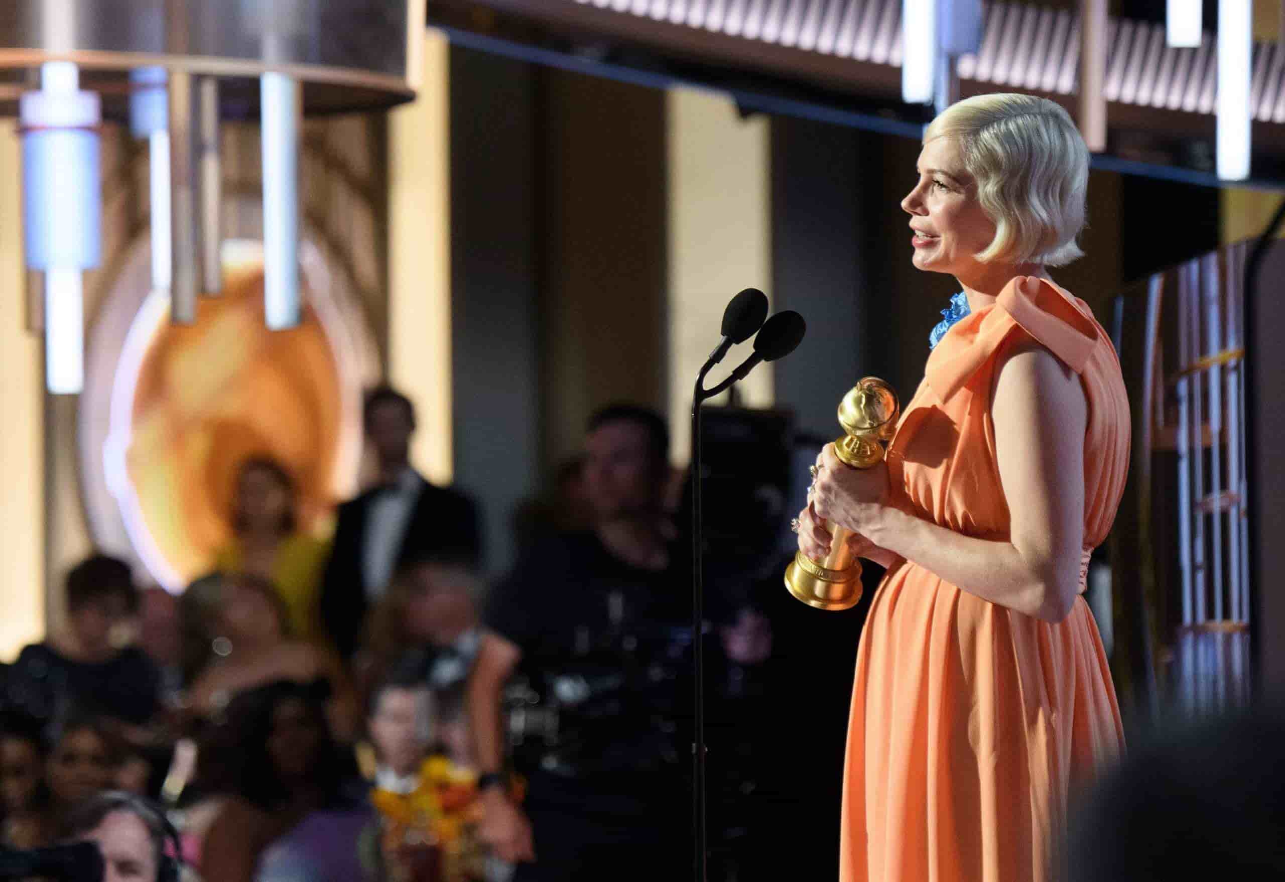 Globos de Oro: El poderoso discurso de Michelle Williams en favor de las mujeres