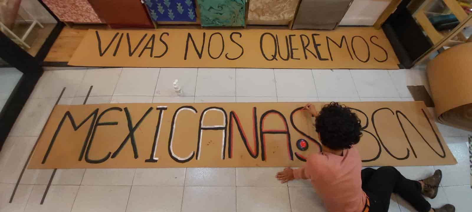 Marcharán mexicanas en Barcelona contra la violencia feminicida Marcharán mexicanas en Barcelona contra la violencia feminicida