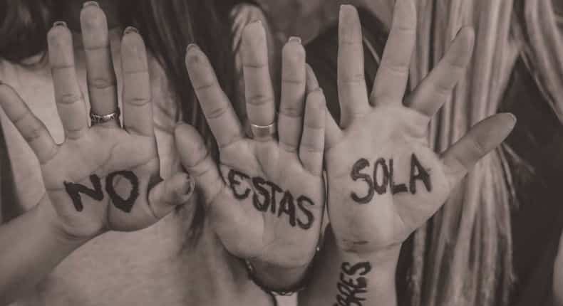 Stickers frente a la violencia de género durante cuarentena