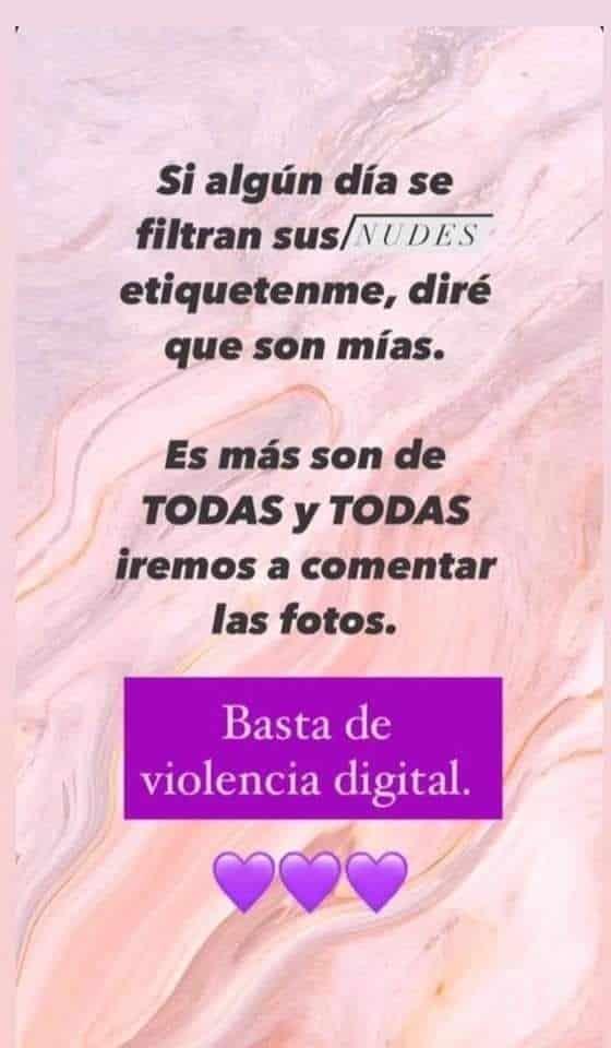 #SonMisFotos, mujeres se suman para apoyar a víctima de ciberviolencia #SonMisFotos, mujeres se suman para apoyar a víctima de ciberviolencia