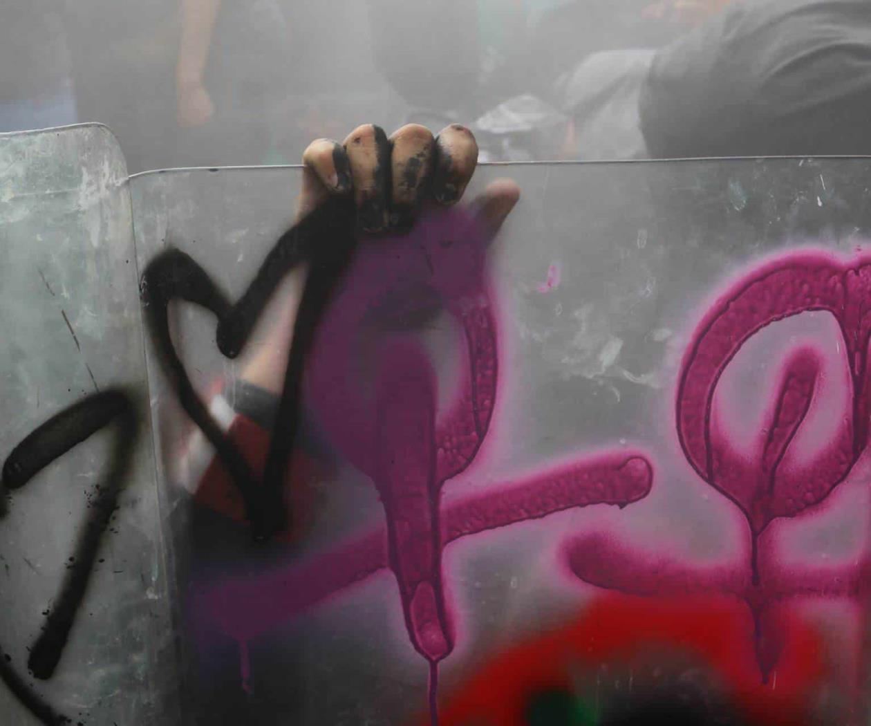 Criminalización de la marcha feminista