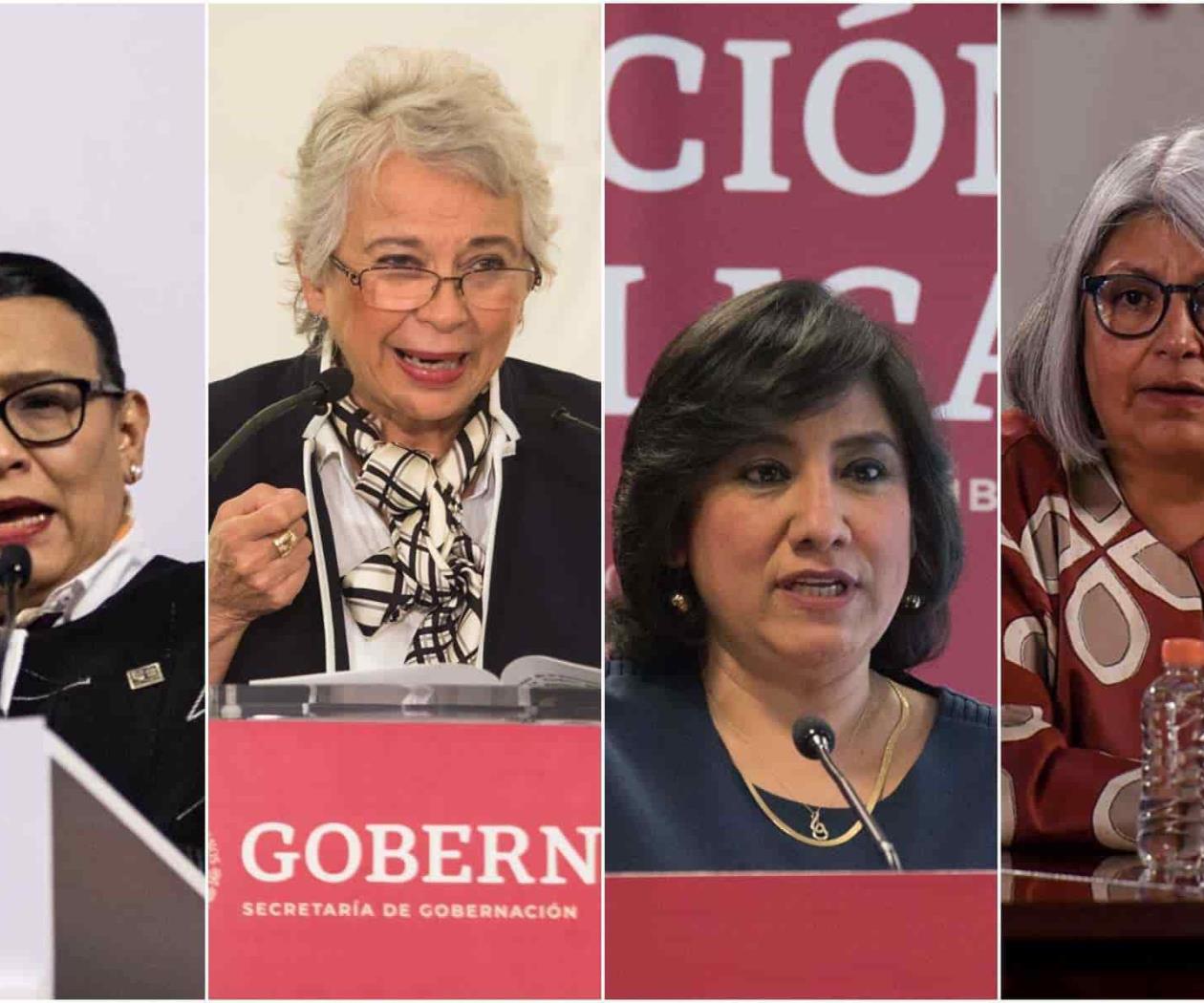 Mujeres llegan a puestos clave en el gabinete de AMLO Mujeres llegan a puestos clave en el gabinete de AMLO