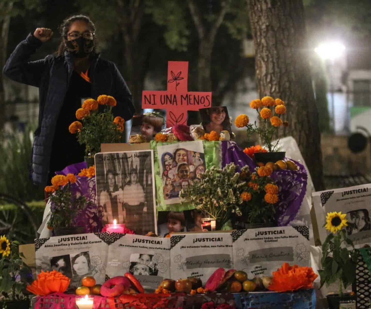 Desde Izcalli hasta Xochimilco, ofrendas por víctimas de feminicidio