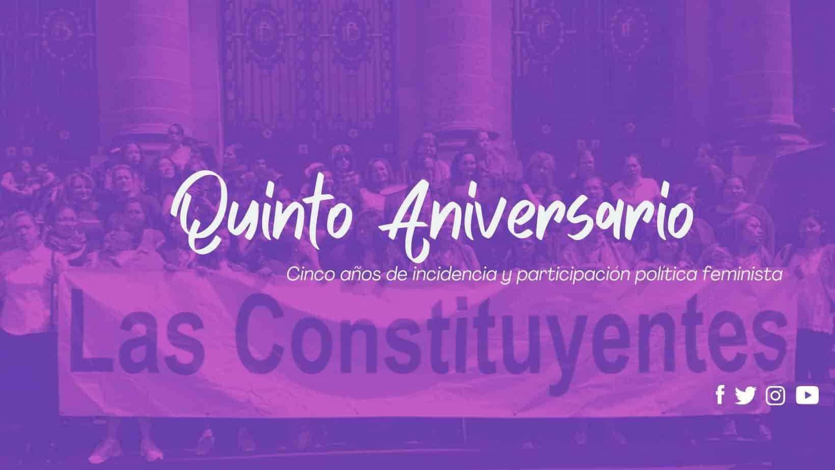 Las Constituyentes Mx Feministas celebran su primer Lustro Violeta Las Constituyentes Mx Feministas celebran su primer Lustro Violeta