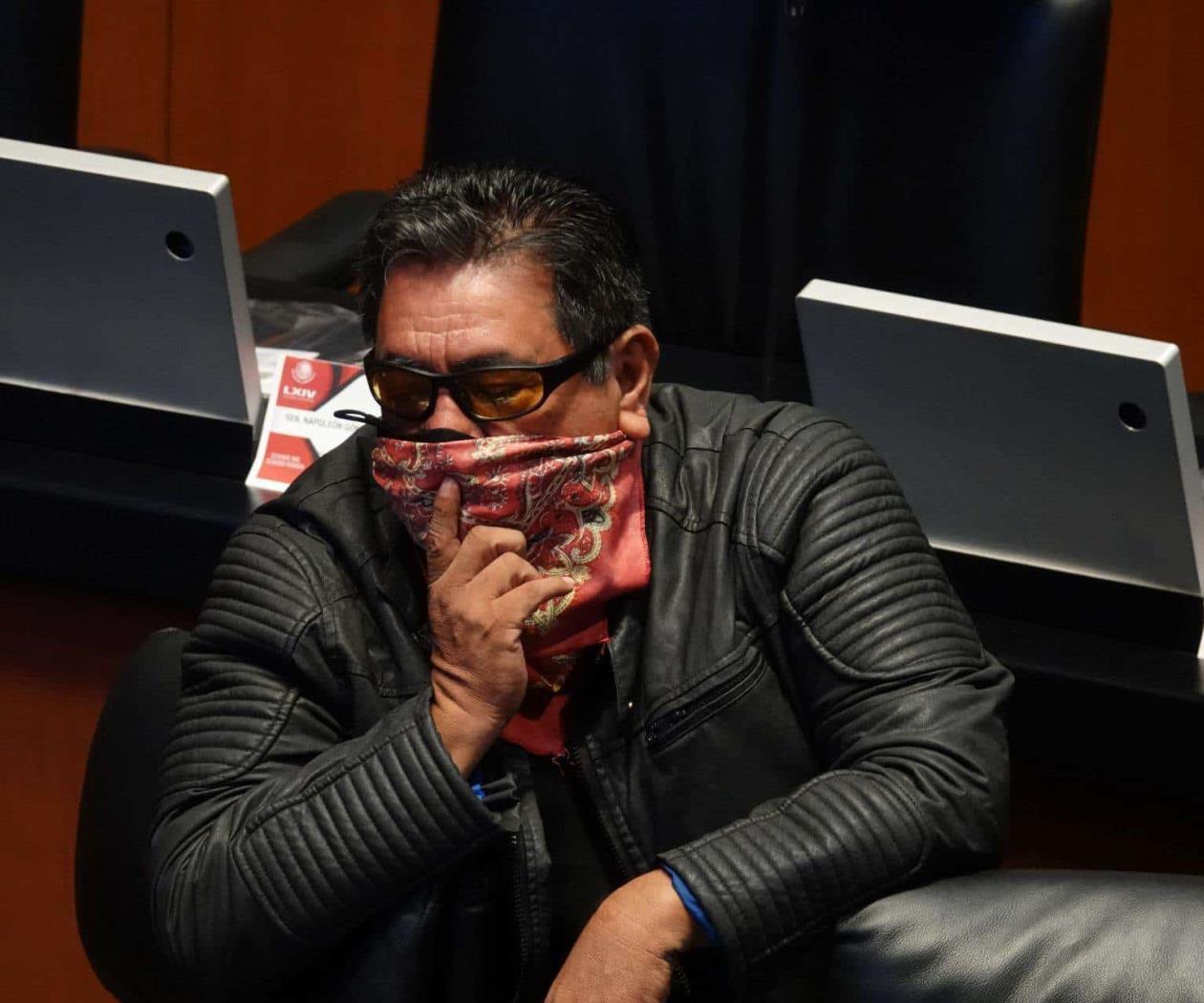 Salgado Macedonio compareció ante Morena... pero nadie lo vio