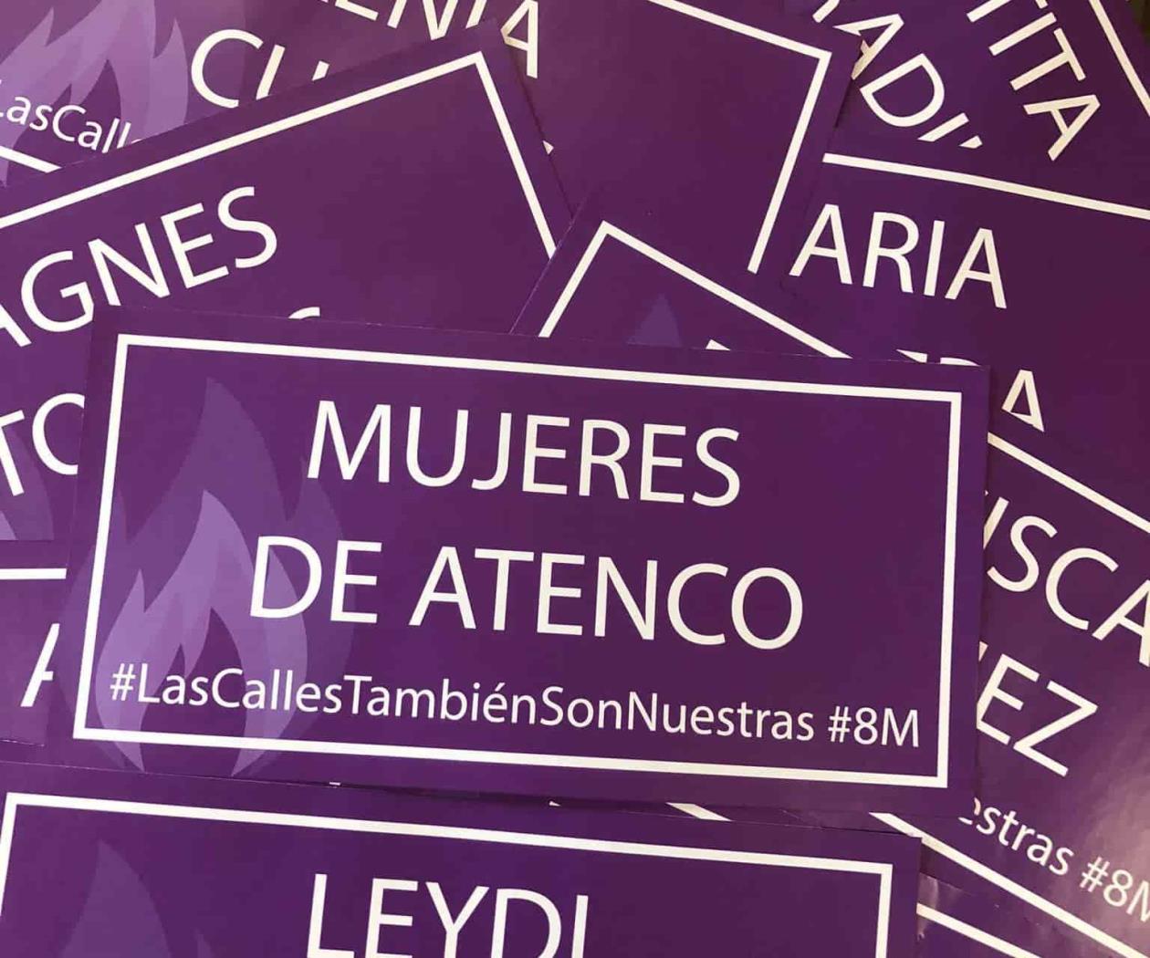 Mujeres renombran las calles en todo México  Mujeres renombran las calles en todo México