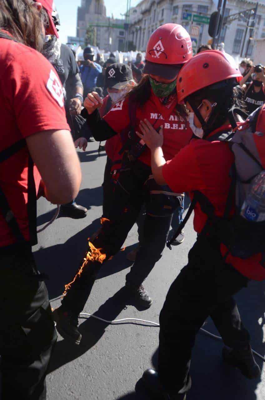 ¿Qué hace Marabunta y cómo apoya en las marchas feministas? ¿Qué hace Marabunta y cómo apoya en las marchas feministas?