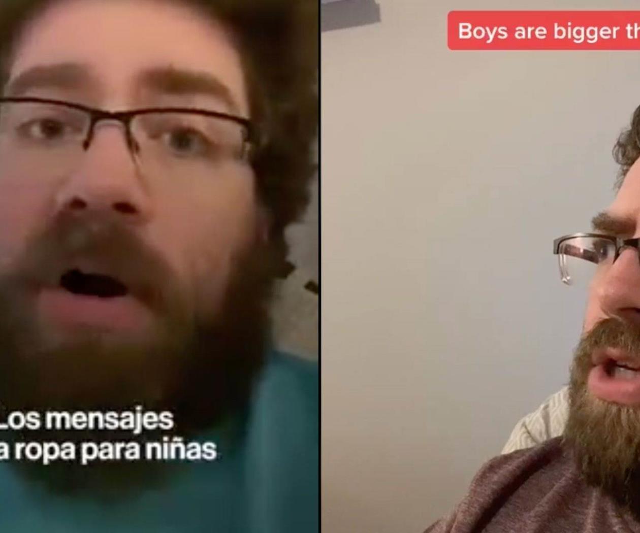 Michael, el padre que denuncia la sexualización de las bebés en TikTok Michael, el padre que denuncia la sexualización de las bebés en TikTok