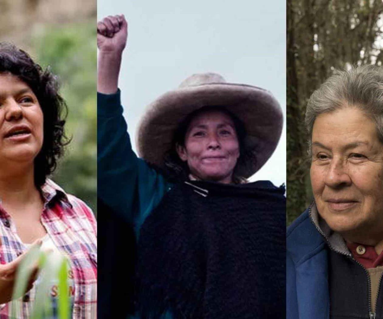 Mujeres defensoras de la tierra y el medio ambiente Mujeres defensoras de la tierra y el medio ambiente