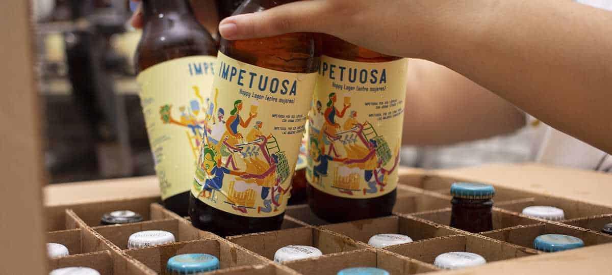 "Impetuosa" la cerveza feminista creada por mujeres "Impetuosa" la cerveza feminista creada por mujeres