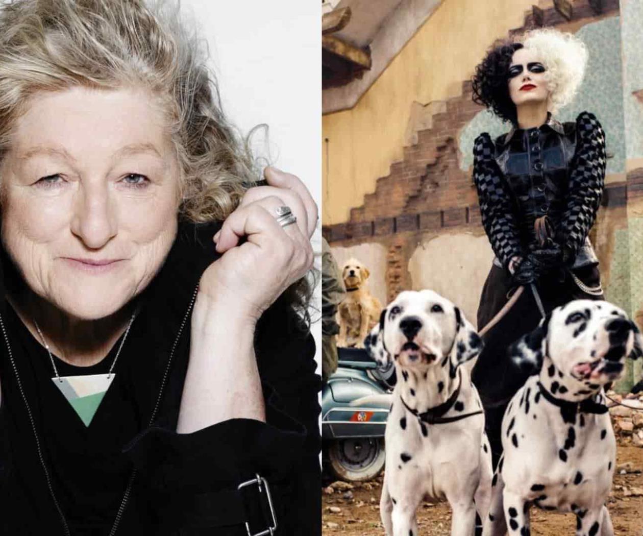 Conoce a la mujer que está detrás del vestuario de Cruella