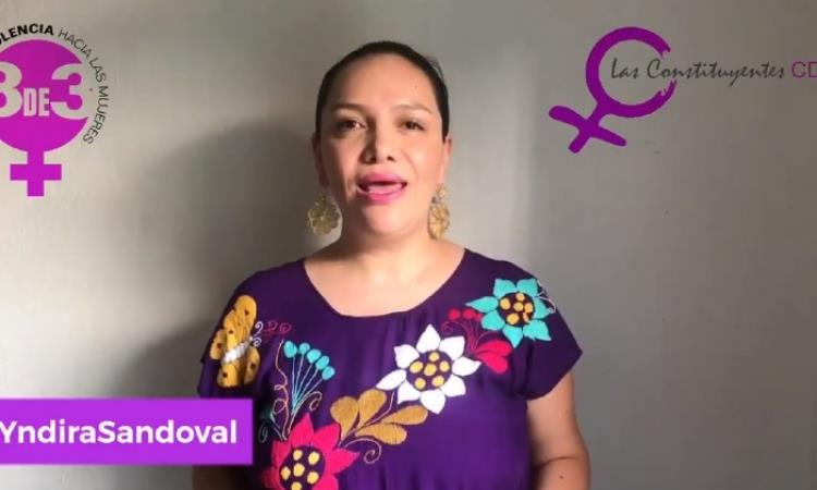 Municipio de Guerrero pide disculpas públicas a la activista Yndira Sandoval Municipio de Guerrero pide disculpas públicas a la activista Yndira Sandoval