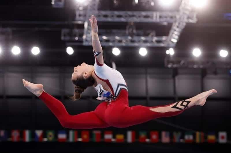 "De niña no veía los atuendos ajustados de gimnasia como algo tan importante" "De niña no veía los atuendos ajustados de gimnasia como algo tan importante"