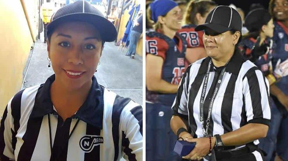 “Cada vez hay más chicas árbitros en el futbol americano”