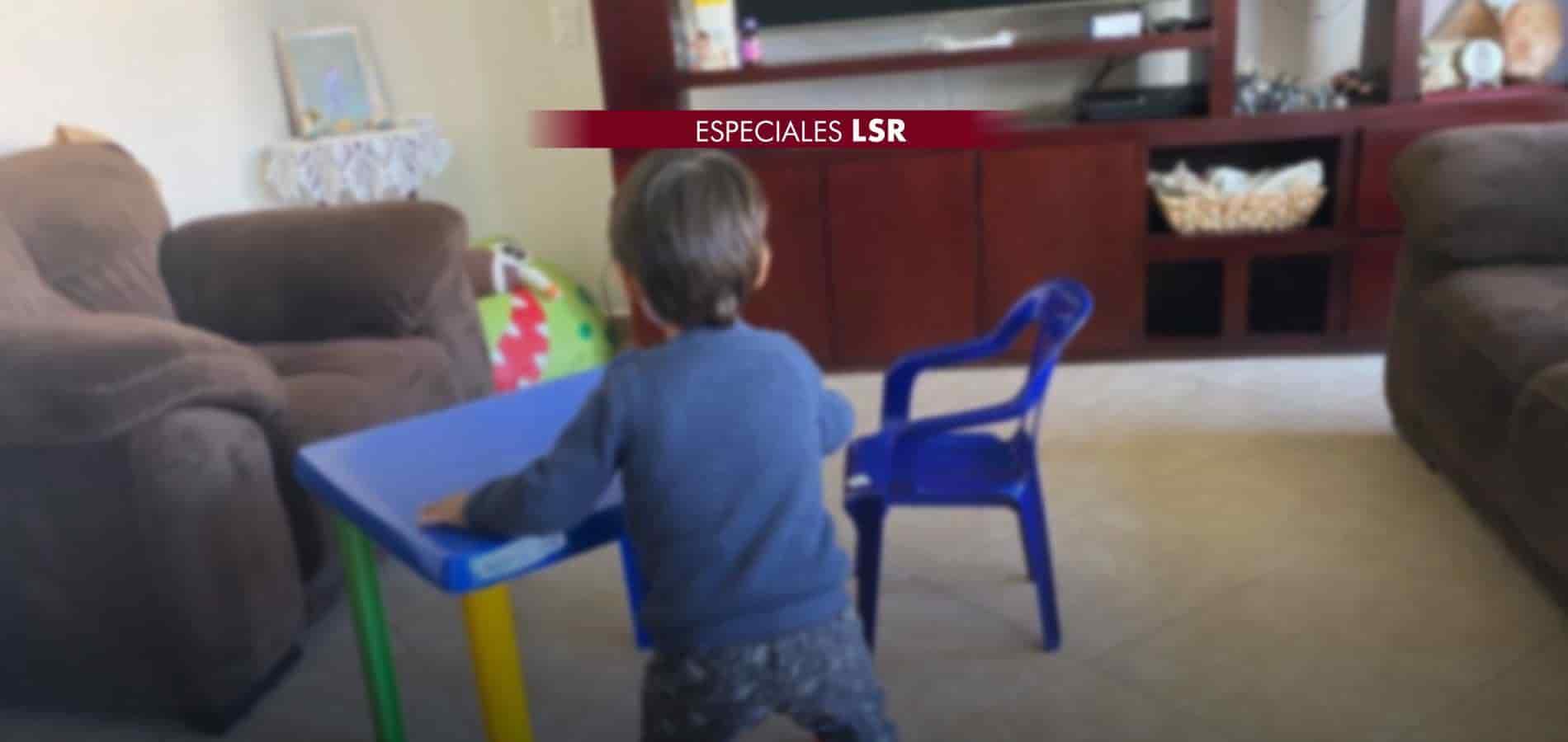 "A Maxi lo llevábamos a la guardería, se contagió de covid y todos enfermamos"