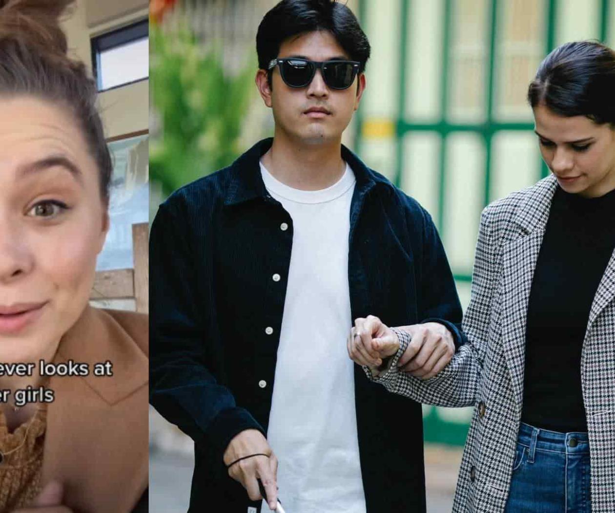 TikToker asegura que su novio ciego es perfecto porque no ve a otras mujeres TikToker asegura que su novio ciego es perfecto porque no ve a otras mujeres