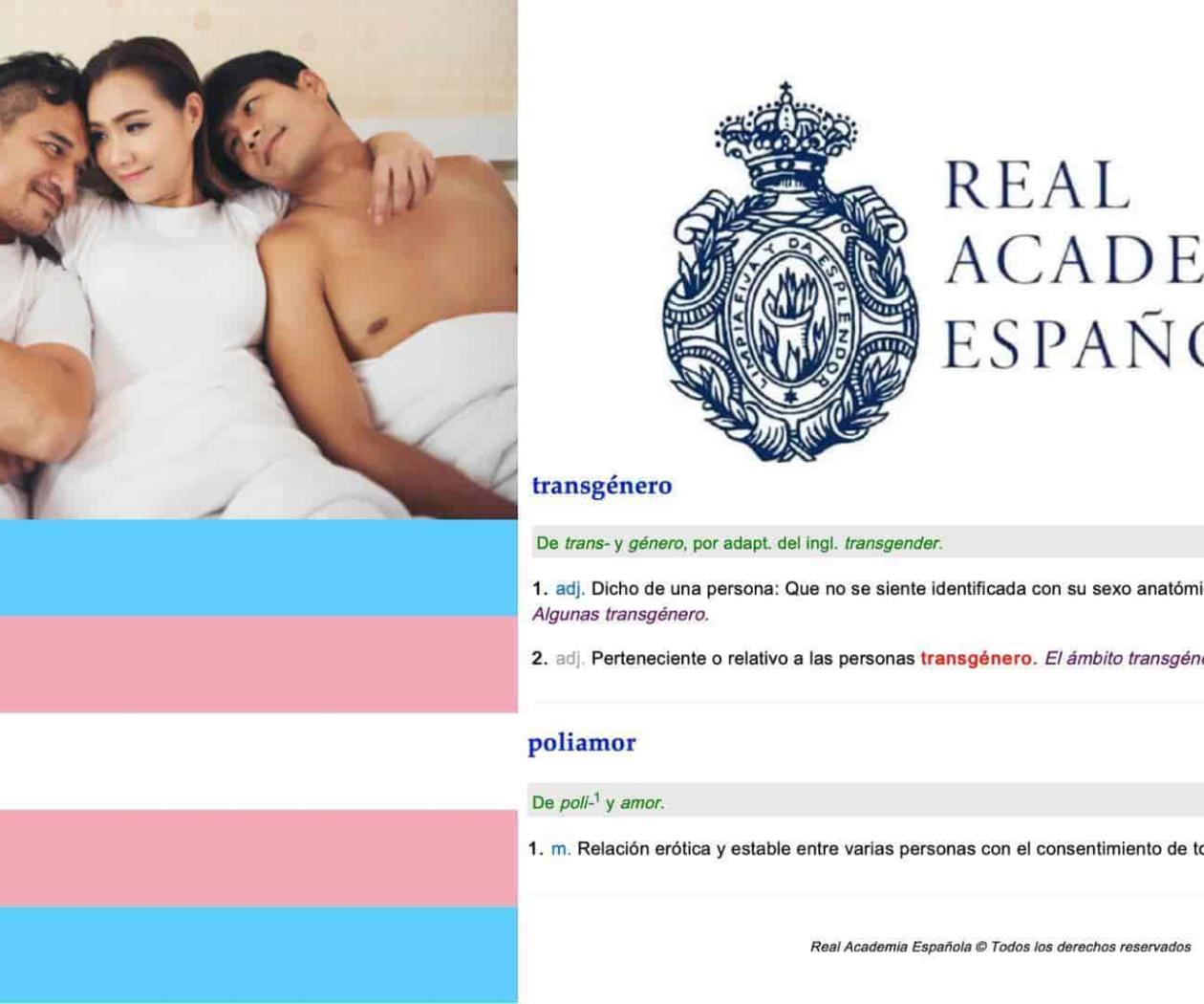 “Poliamor” y “transgénero”, nuevas palabras en el diccionario de la RAE