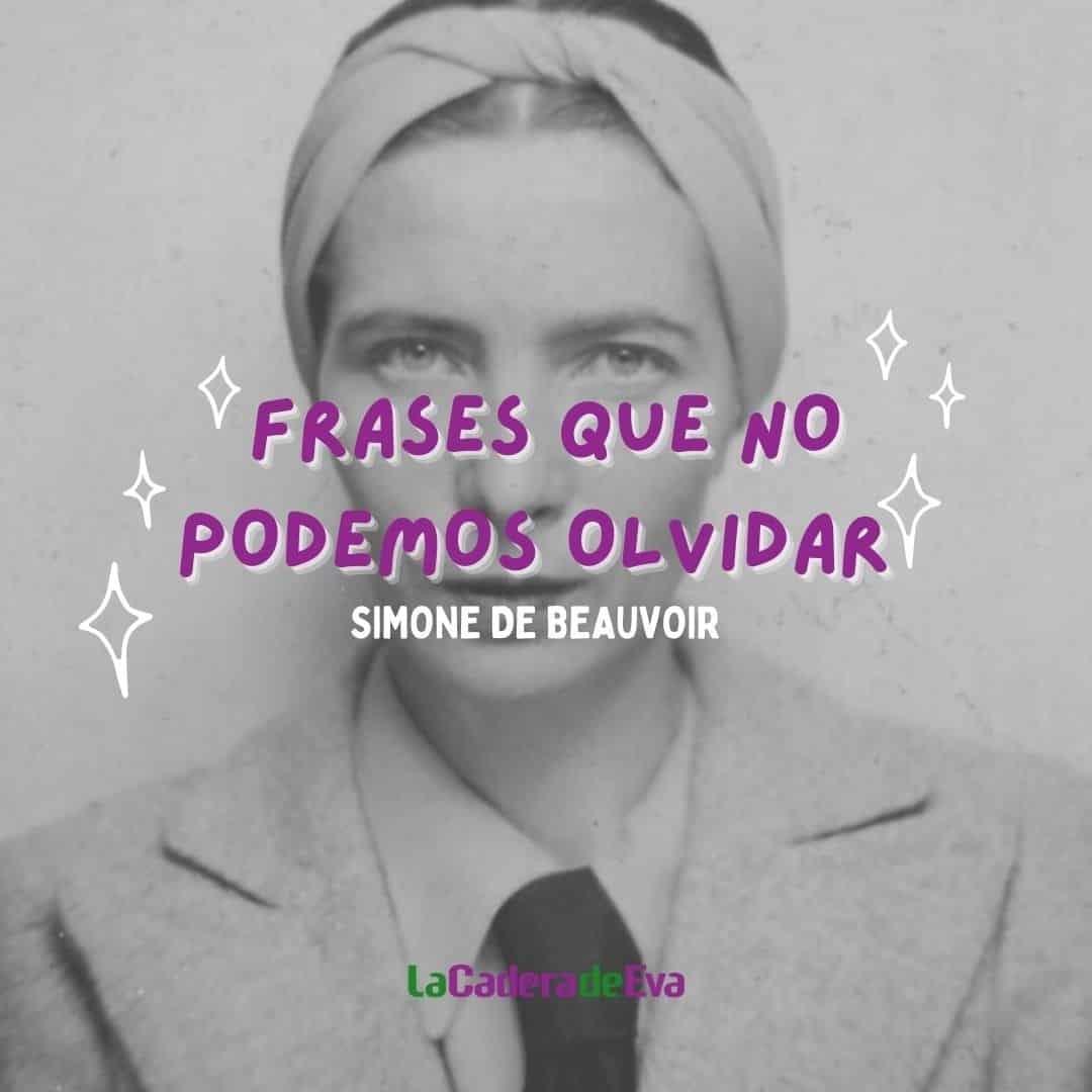 8 frases de Simone de Beauvoir que no hay que olvidar 8 frases de Simone de Beauvoir que no hay que olvidar