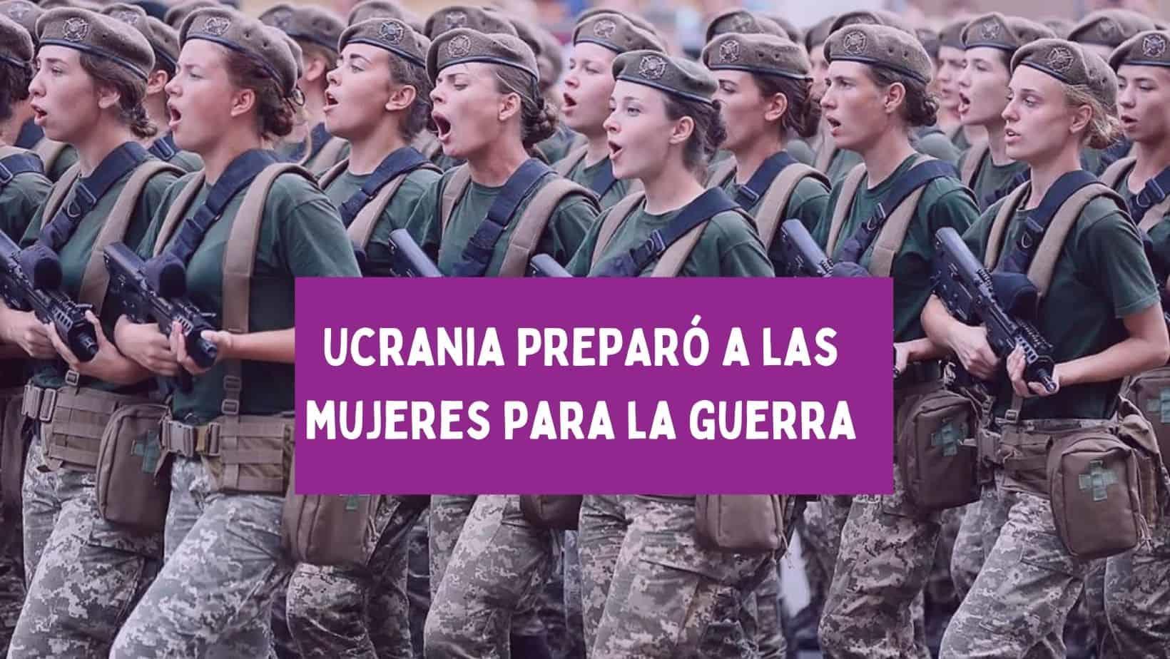 Así Ucrania reclutó a las mujeres para la guerra