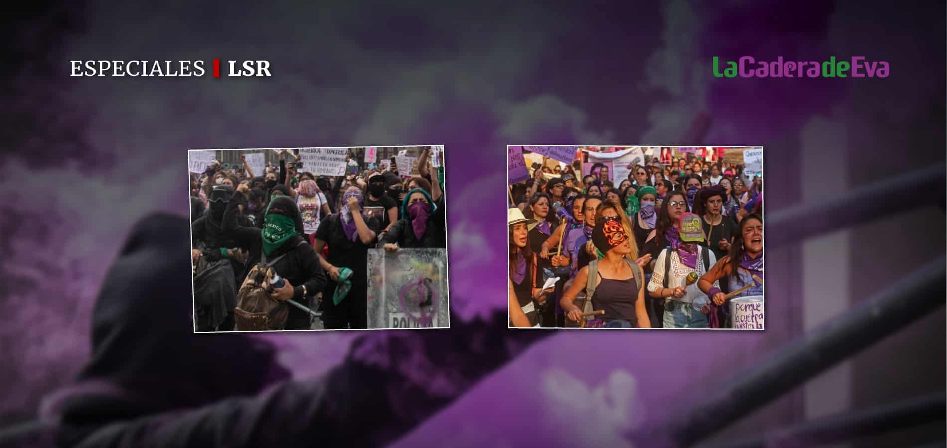 Con capucha o en la academia: diferentes visiones de la lucha feminista Con capucha o en la academia: diferentes visiones de la lucha feminista