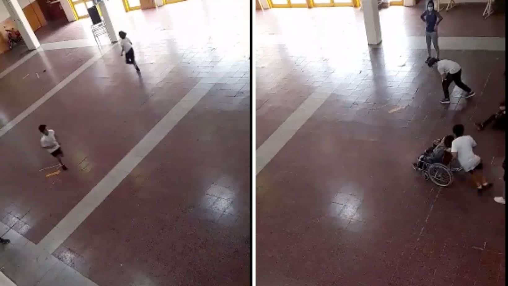 Video: Conmueve niño que incluye a su compañero en silla de ruedas a la clase Video: Conmueve niño que incluye a su compañero en silla de ruedas a la clase