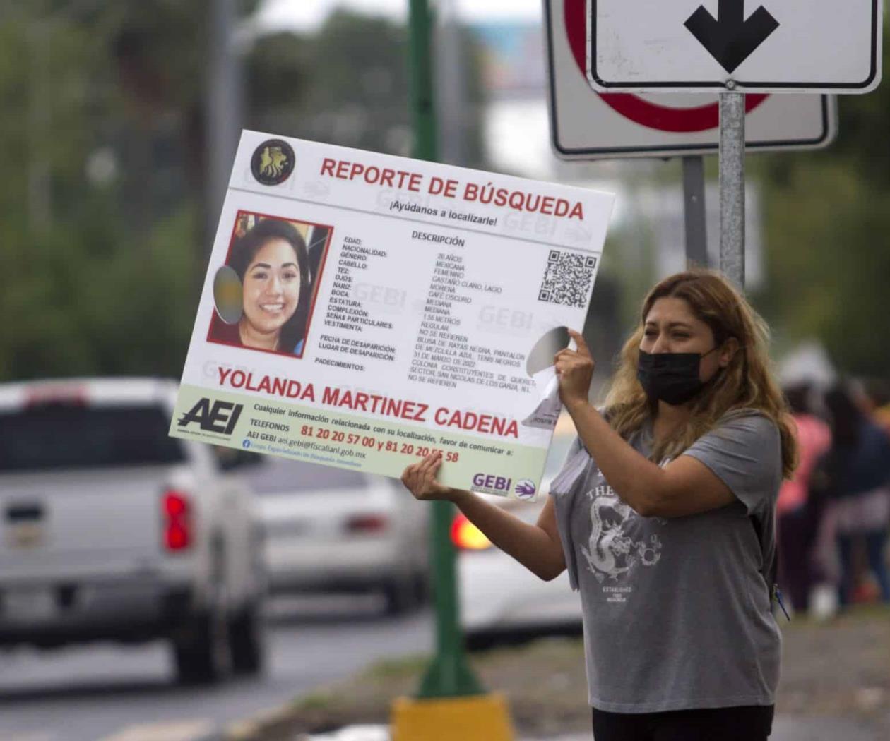 Nuevo León ofrece recompensa por Yolanda; acusan que huyó por violencia Nuevo León ofrece recompensa por Yolanda; acusan que huyó por violencia