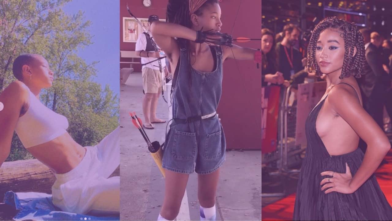 Willow Smith presume los vellos en sus axilas y da lección de amor propio Willow Smith presume los vellos en sus axilas y da lección de amor propio