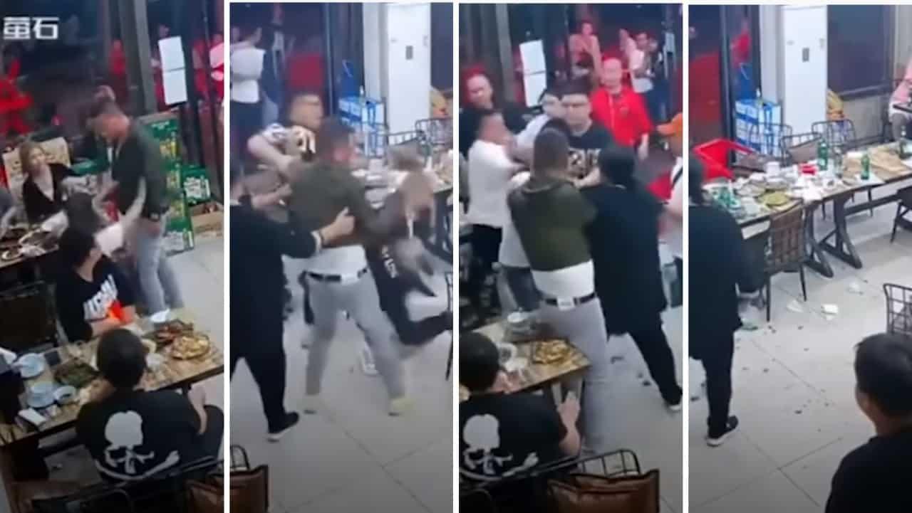 El acoso que escaló a brutal violencia en restaurante de China El acoso que escaló a brutal violencia en restaurante de China