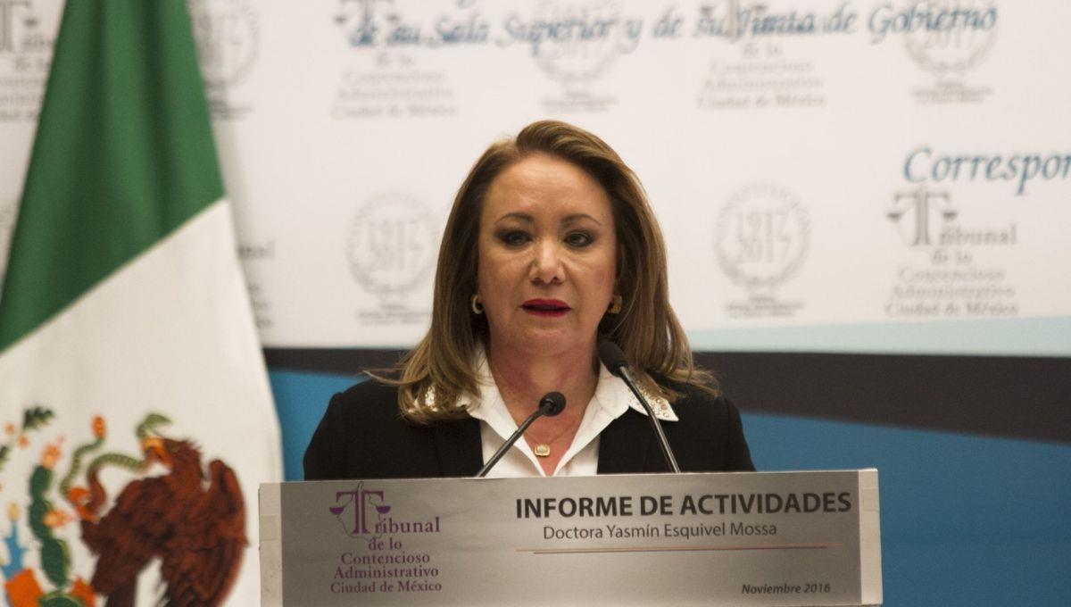 Yasmín Esquivel: Violencia contra las mujeres es alarmante Yasmín Esquivel: Violencia contra las mujeres es alarmante