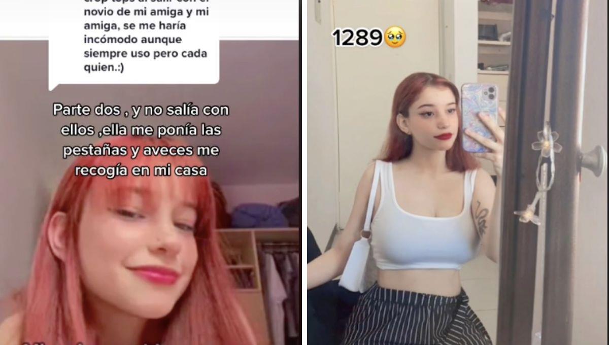“Te voltea a ver mucho”, amiga cuestiona a Tiktoker por su ropa