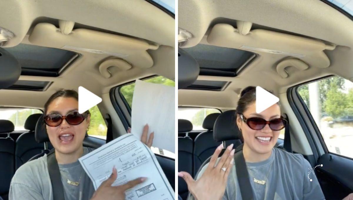 Joven orilla a su novio a firmar contrato por fidelidad