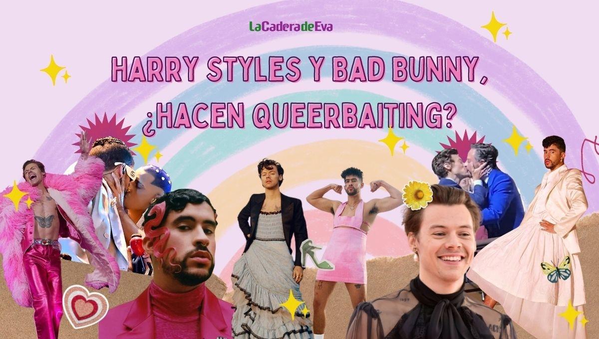 ¿Queerbaiting? Harry Styles, Bad Bunny y los besos de los que no podemos dejar de hablar