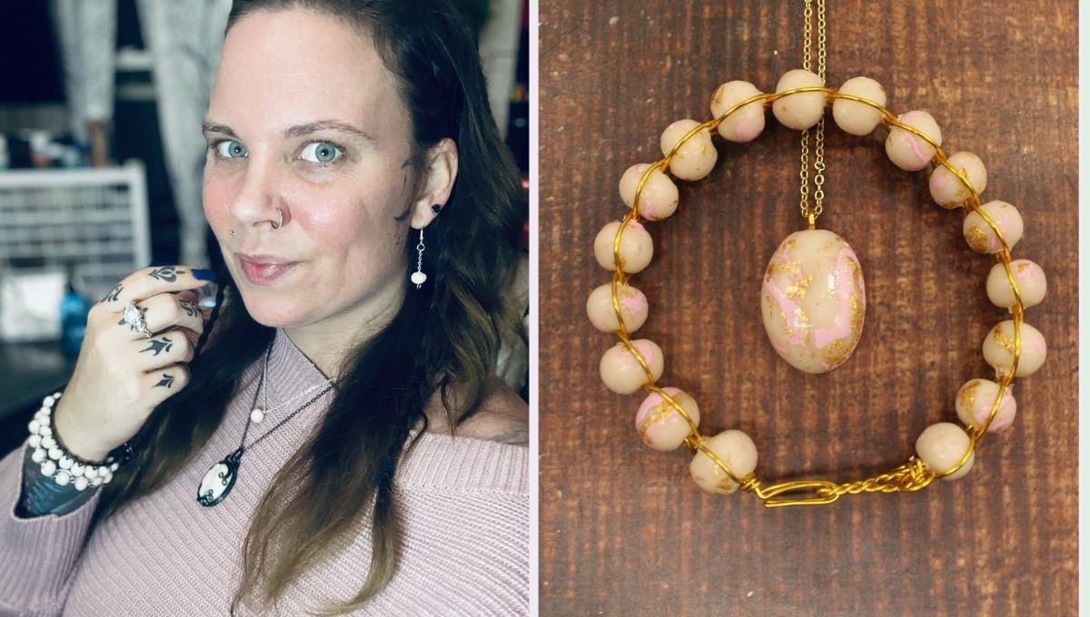 Mujer presume hacer joyería con semen; se hace viral en TikTok