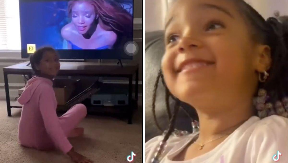 “Es morena como yo”, captan reacción de niñas tras ver La Sirenita “Es morena como yo”, captan reacción de niñas tras ver La Sirenita