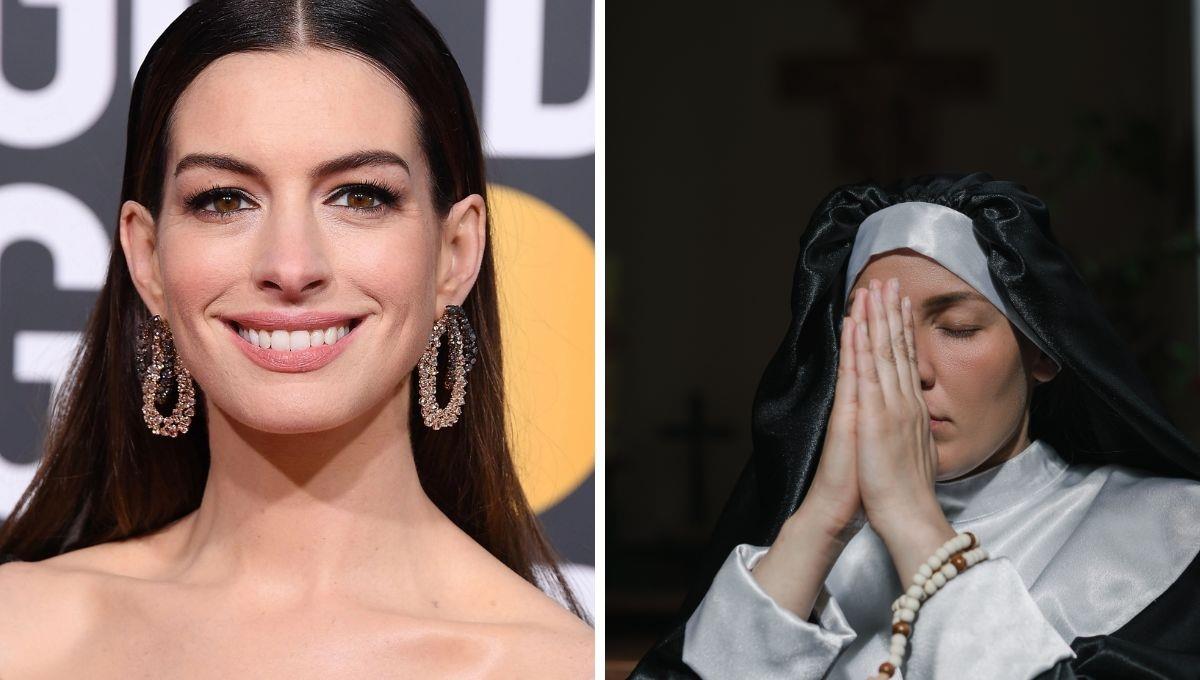 El pasado oculto de Anne Hathaway; iba a ser monja