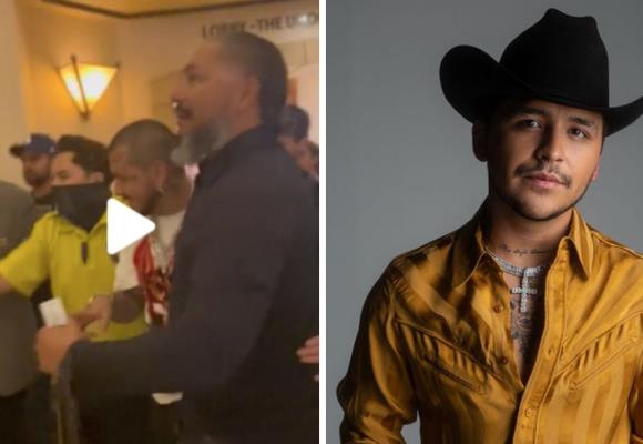 VIDEO: Nodal ebrio "hasta las chanclas"; ¿confirma su perfil machista?