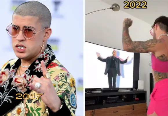 Usuarios de TikTok reviven canciones machistas de Bad Bunny