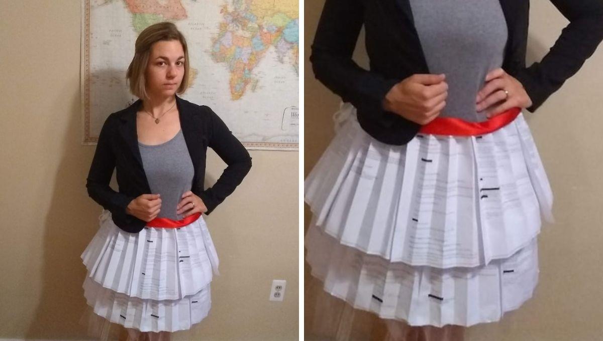 Estudiante de doctorado se hace falda con 17 cartas de rechazo