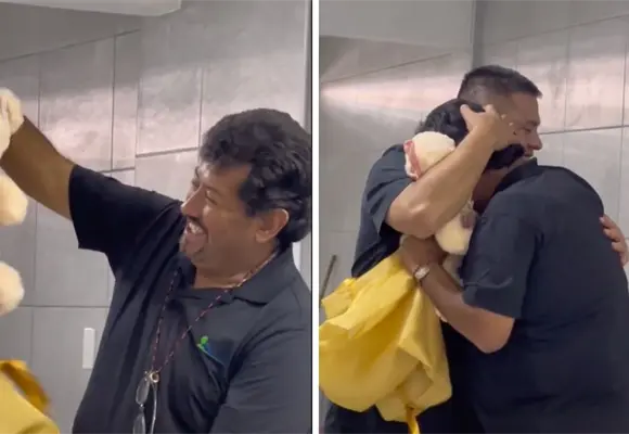 VIDEO: Conmueve regalo de peluche a se&ntilde;or con voz de su esposa fallecida