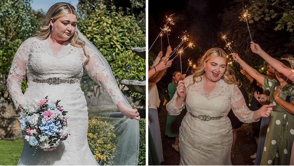 Hombre huyó de su boda y la novia celebró en la fiesta sin él