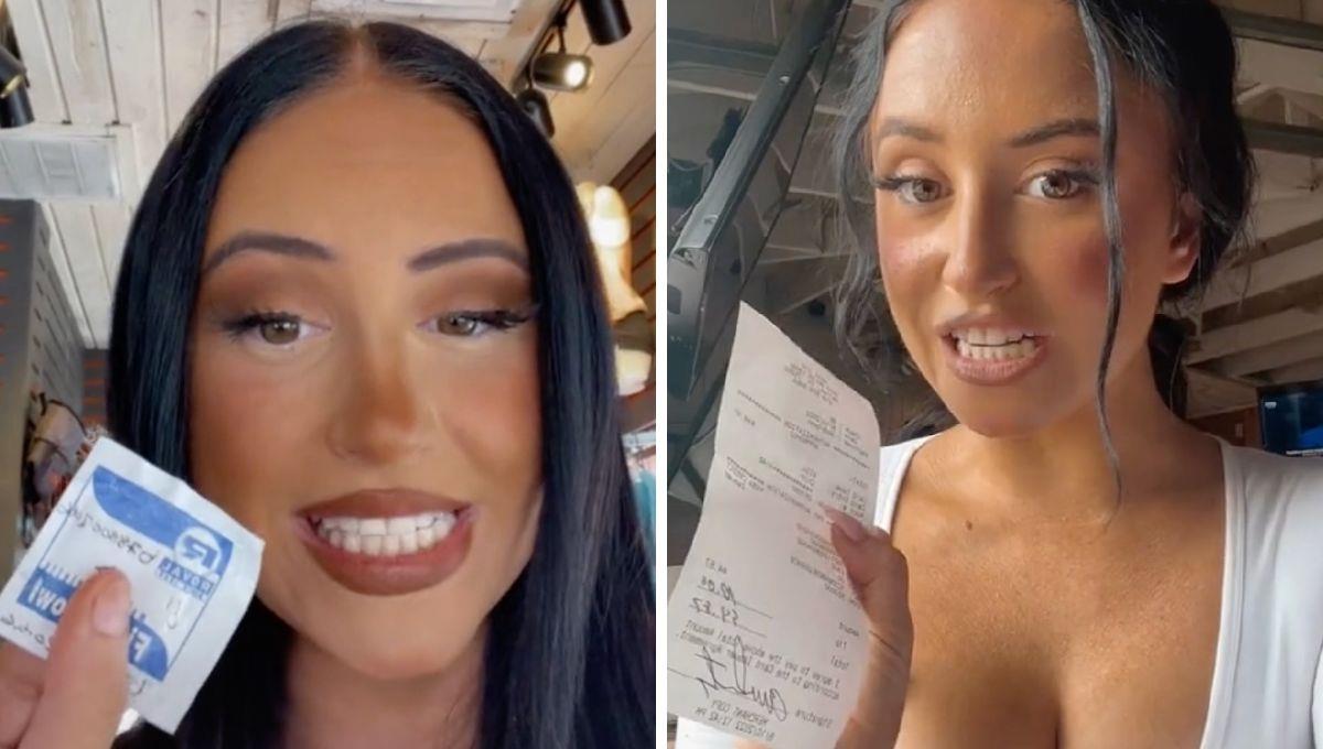 Mesera expone a chico que la invita a salir estando con su novia Mesera expone a chico que la invita a salir estando con su novia