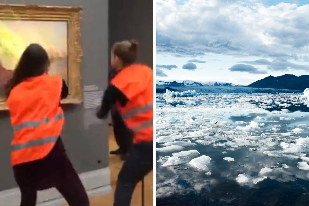 “Ninguna pintura fue dañada y nuestro planeta sigue muriendo” “Ninguna pintura fue dañada y nuestro planeta sigue muriendo”