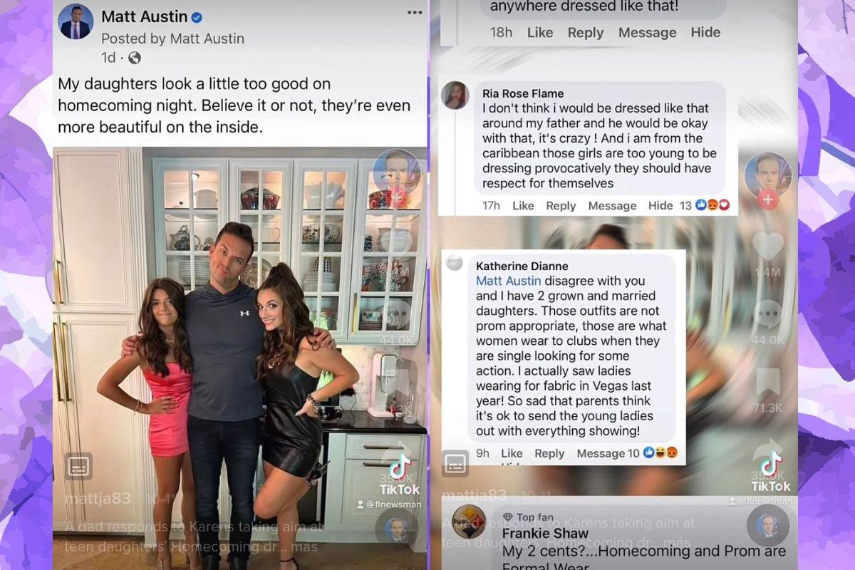 Padre defiende a sus hijas tras polémica: "Eduquen a sus hijos para que no sean acosadores" Padre defiende a sus hijas tras polémica: "Eduquen a sus hijos para que no sean acosadores"