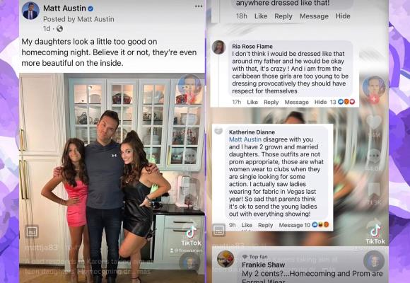 Padre defiende a sus hijas tras polémica: "Eduquen a sus hijos para que no sean acosadores"