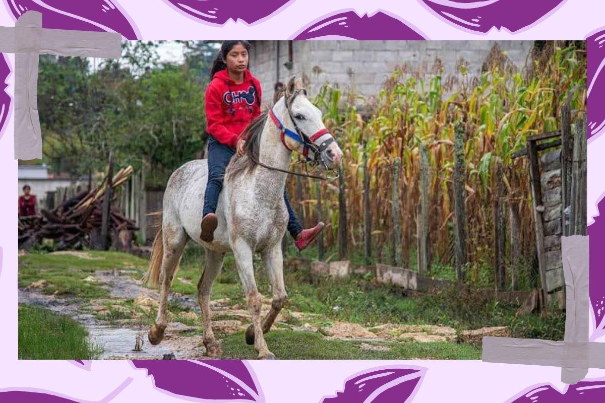 Sandra Jiménez: Primer jinete indígena que reivindica el papel de la mujer en su comunidad Sandra Jiménez: Primer jinete indígena que reivindica el papel de la mujer en su comunidad