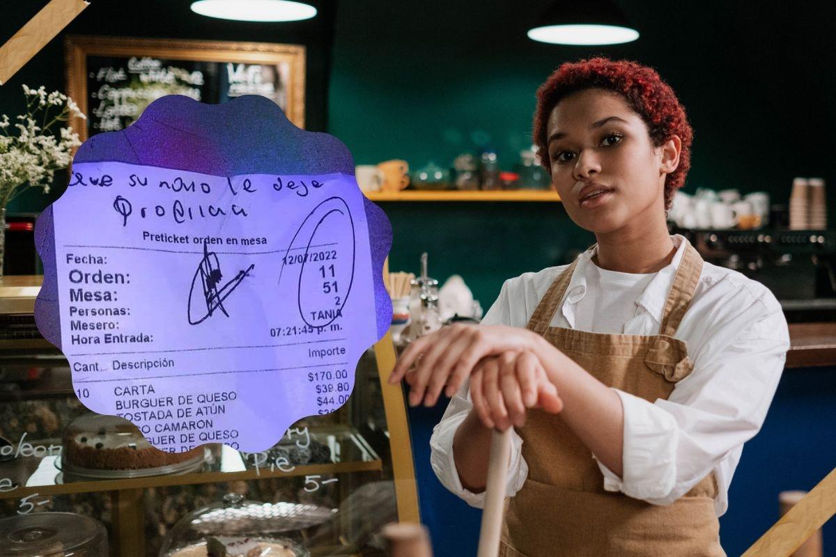 "Que su novio le deje la propina": Cliente no paga servicio tras ser rechazado por mesera "Que su novio le deje la propina": Cliente no paga servicio tras ser rechazado por mesera