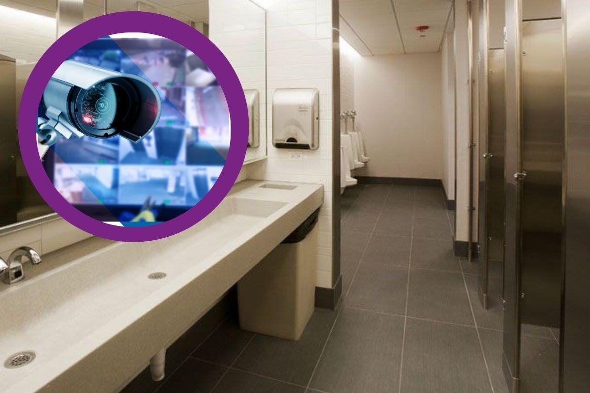 Empresa pone cámaras escondidas en los cubículos del baño para vigilar a sus empleados