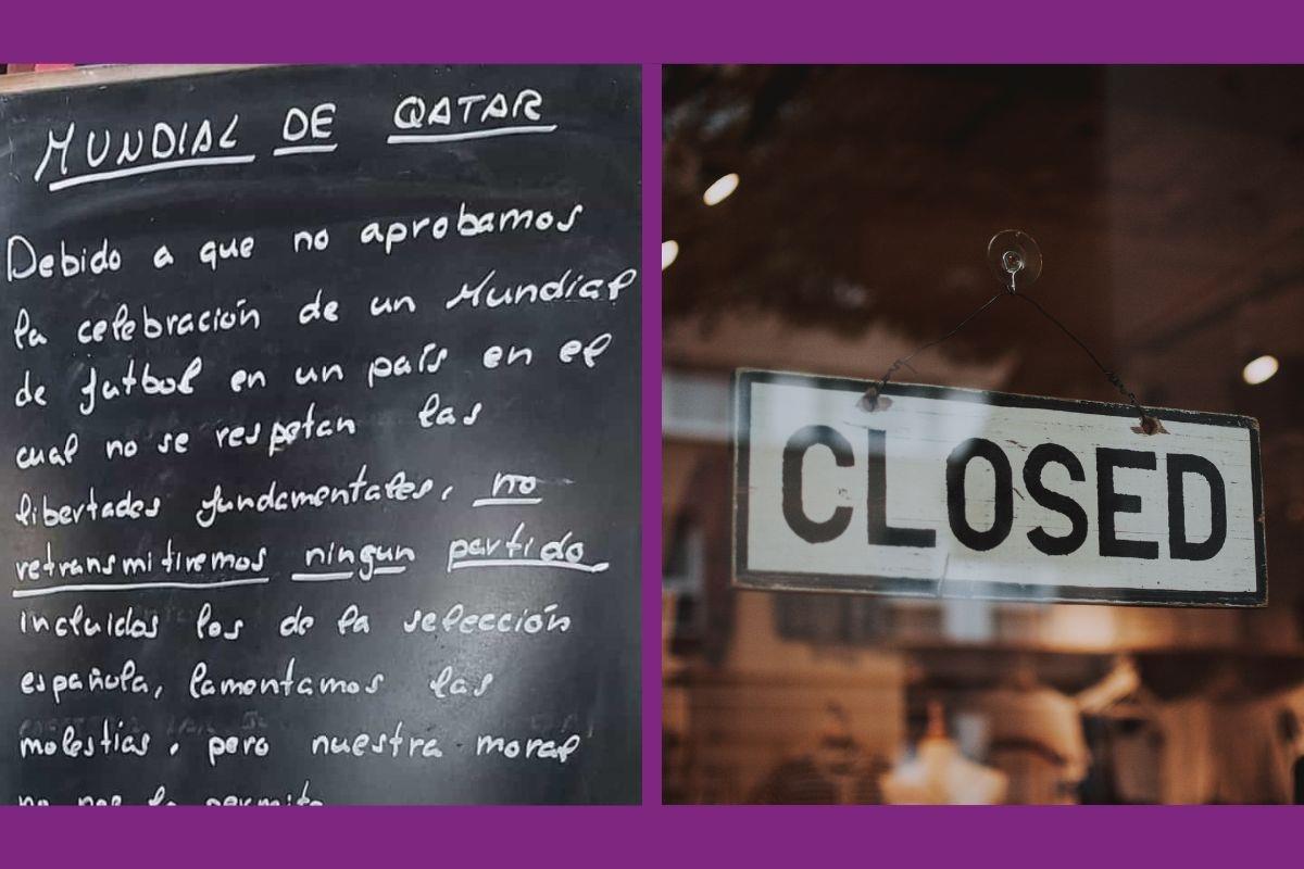 Dueño de bar decide no transmitir el mundial: "Qatar no respeta los derechos humanos" Dueño de bar decide no transmitir el mundial: "Qatar no respeta los derechos humanos"