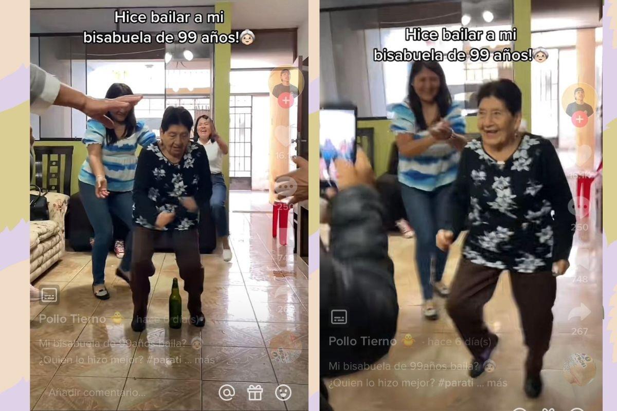Mujer 99 años impresiona a las redes con su perreo: ¡eso bisabuelita!, gritan sus nietos Mujer 99 años impresiona a las redes con su perreo: ¡eso bisabuelita!, gritan sus nietos